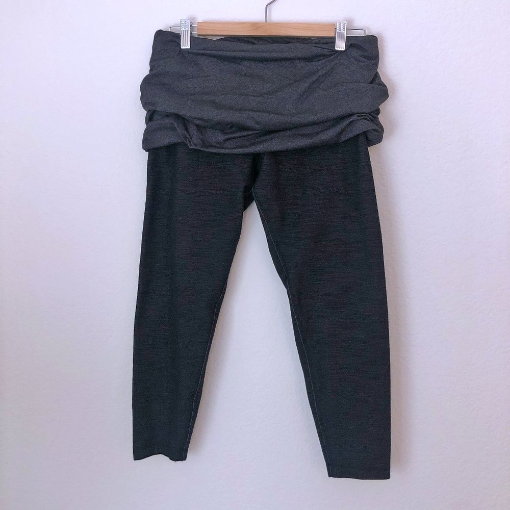 Lululemon Cropped Foldover Leggings Size 10